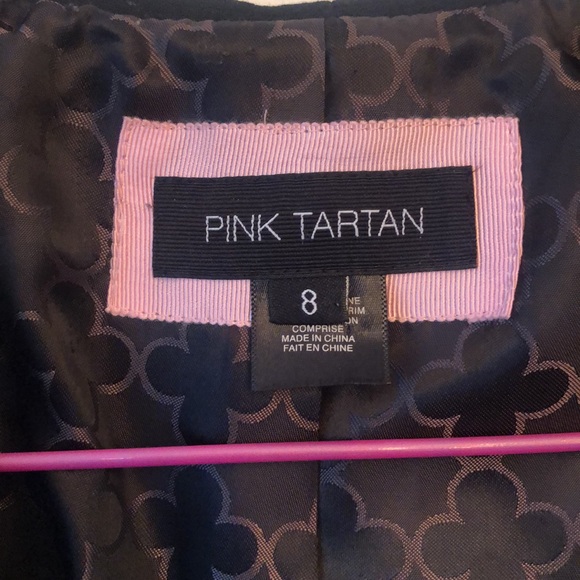 Gorgeous Pink Tartan black blazer, size 8 - Picture 3 of 6